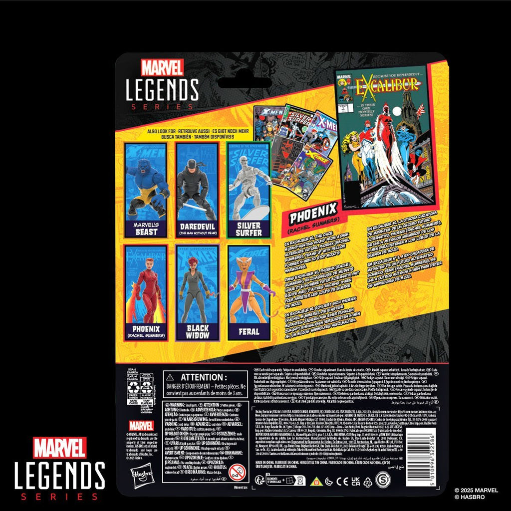 X-Men Marvel Legends Series Phoenix (Rachel Summers) Excalibur 6-Inch Action Figure