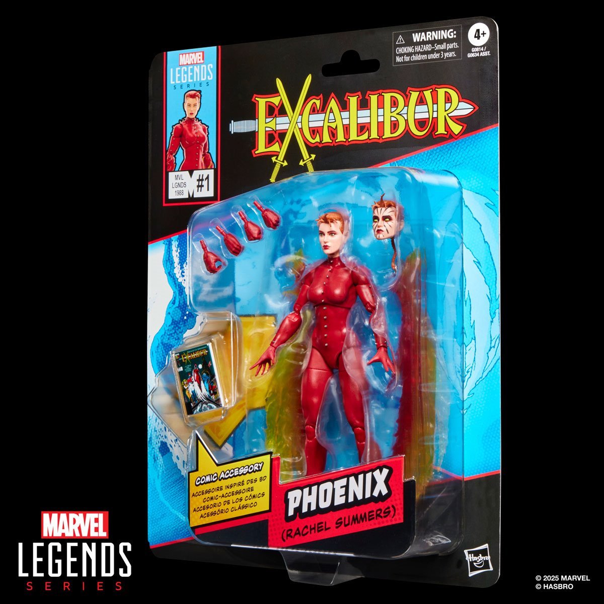 X-Men Marvel Legends Series Phoenix (Rachel Summers) Excalibur 6-Inch Action Figure