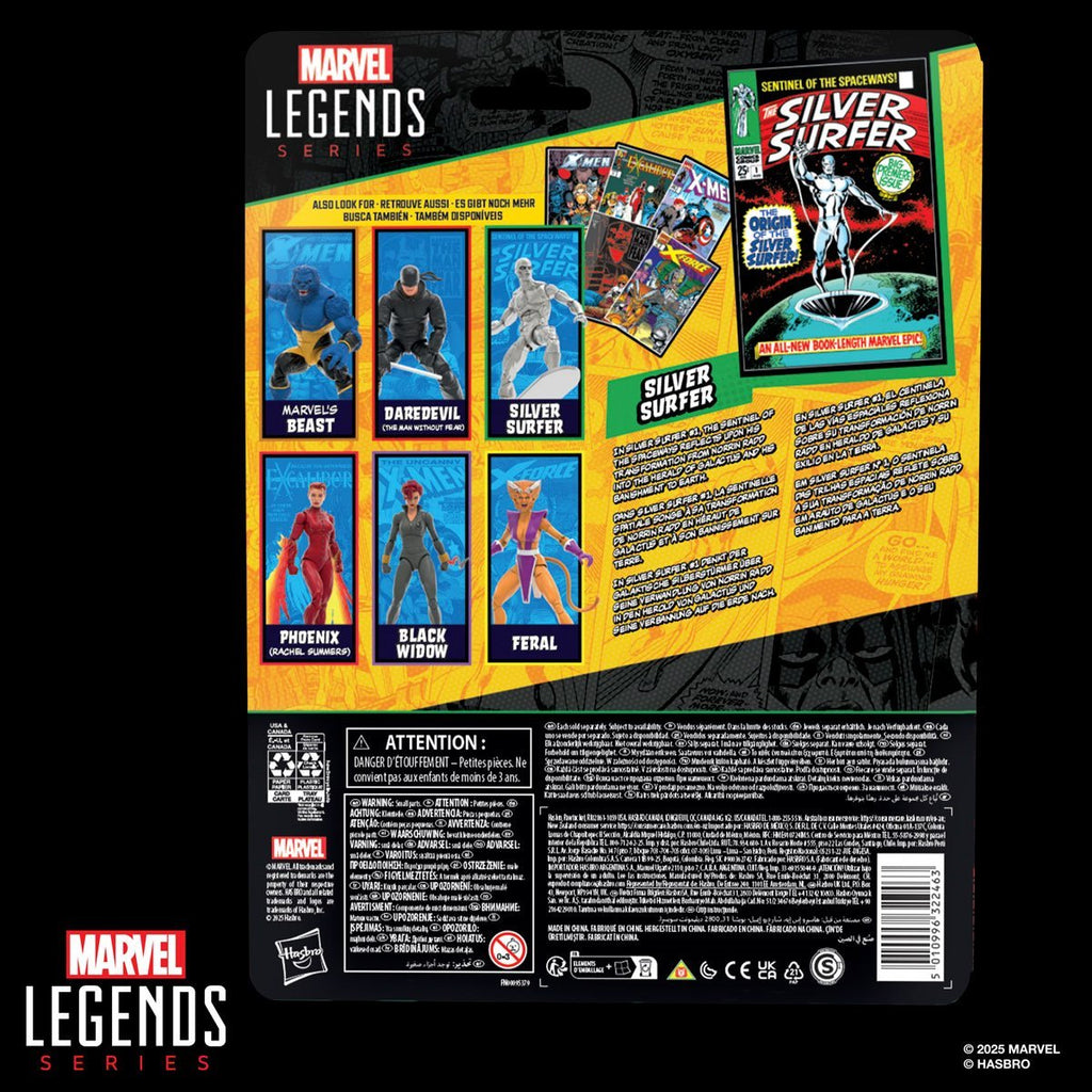 Marvel Legends Series Silver Surfer Fantastic Four 6-Inch Action Figure