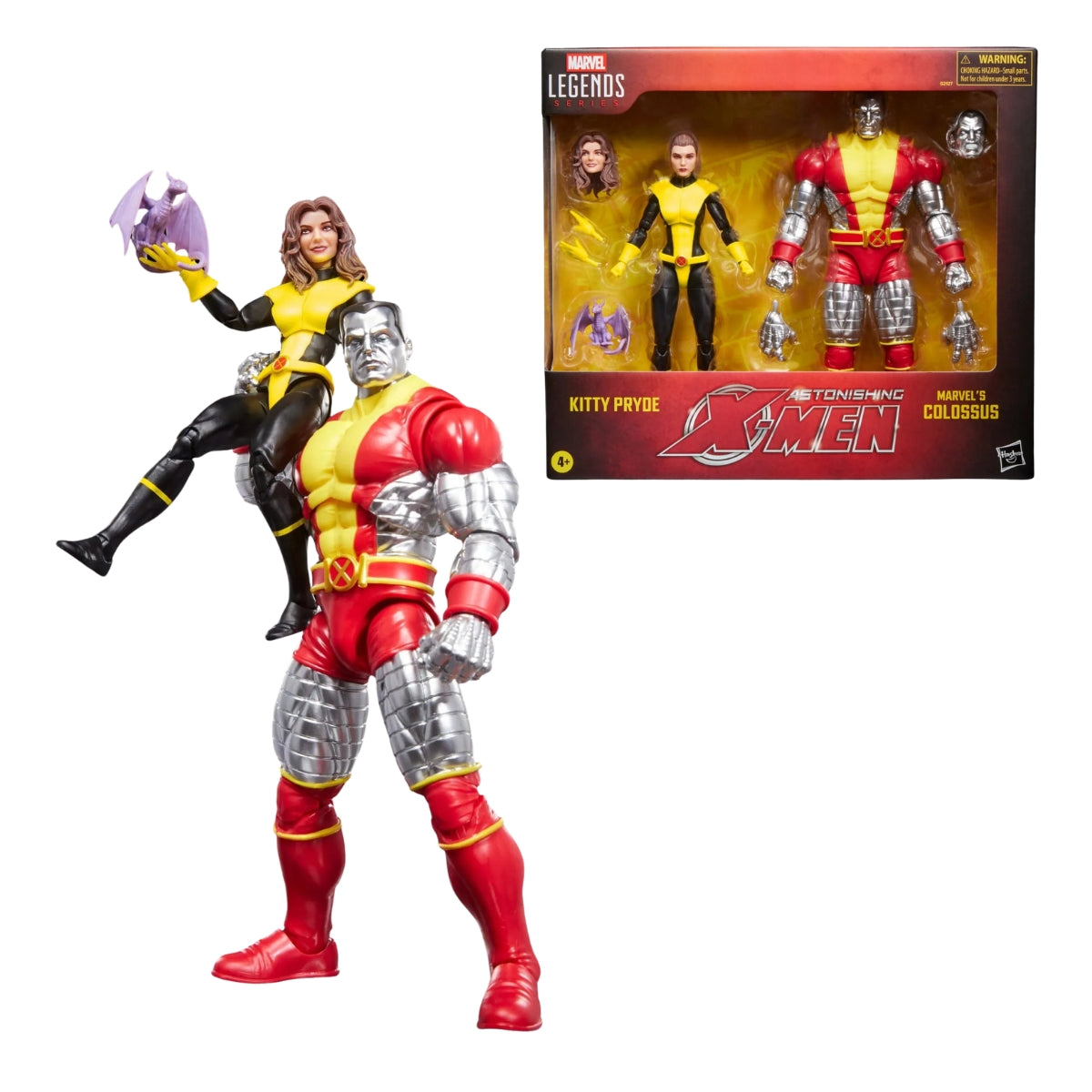 Marvel Legends Astonishing X-Men Kitty Pryde and Colossus Action Figures 2-Pack