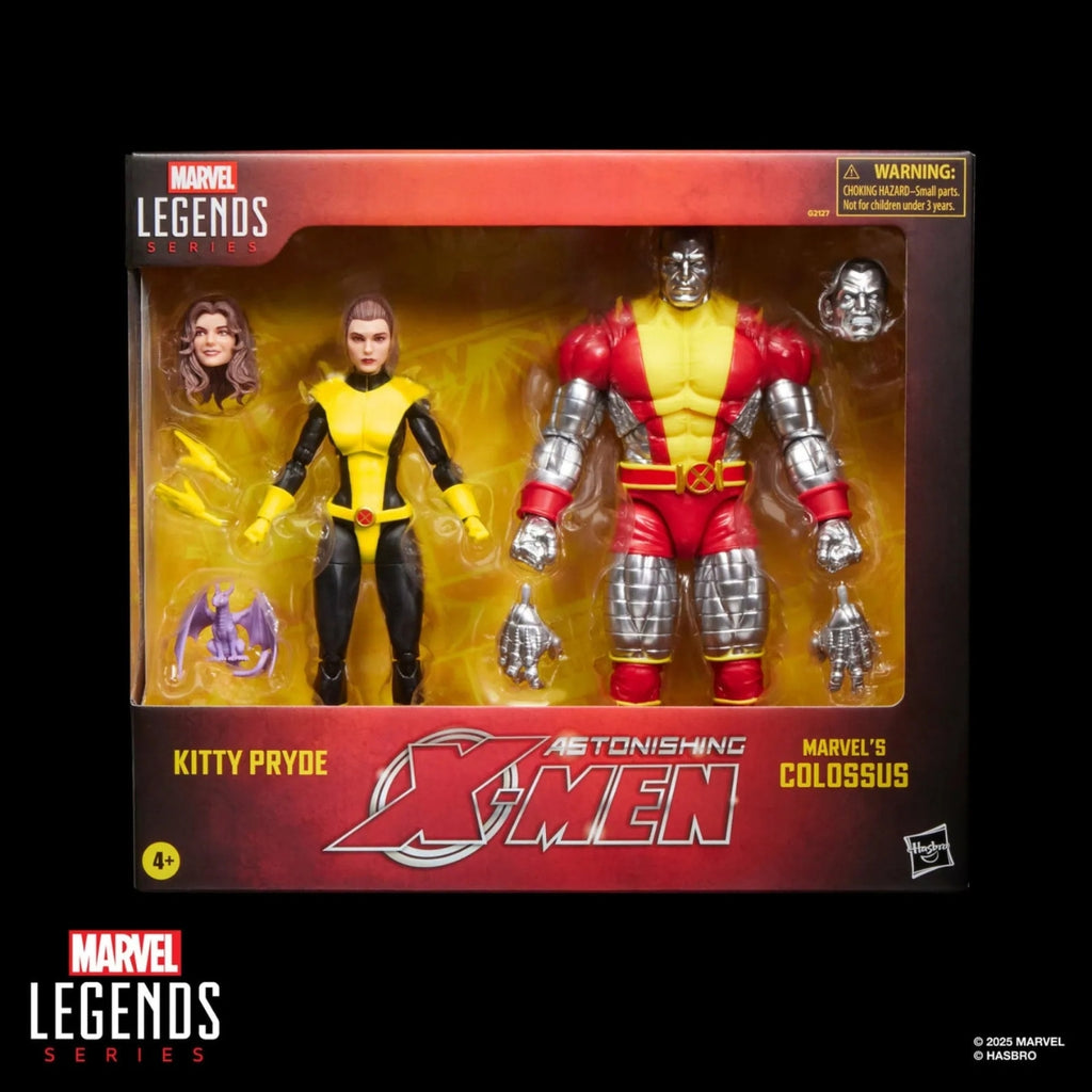 Marvel Legends Astonishing X-Men Kitty Pryde and Colossus Action Figures 2-Pack