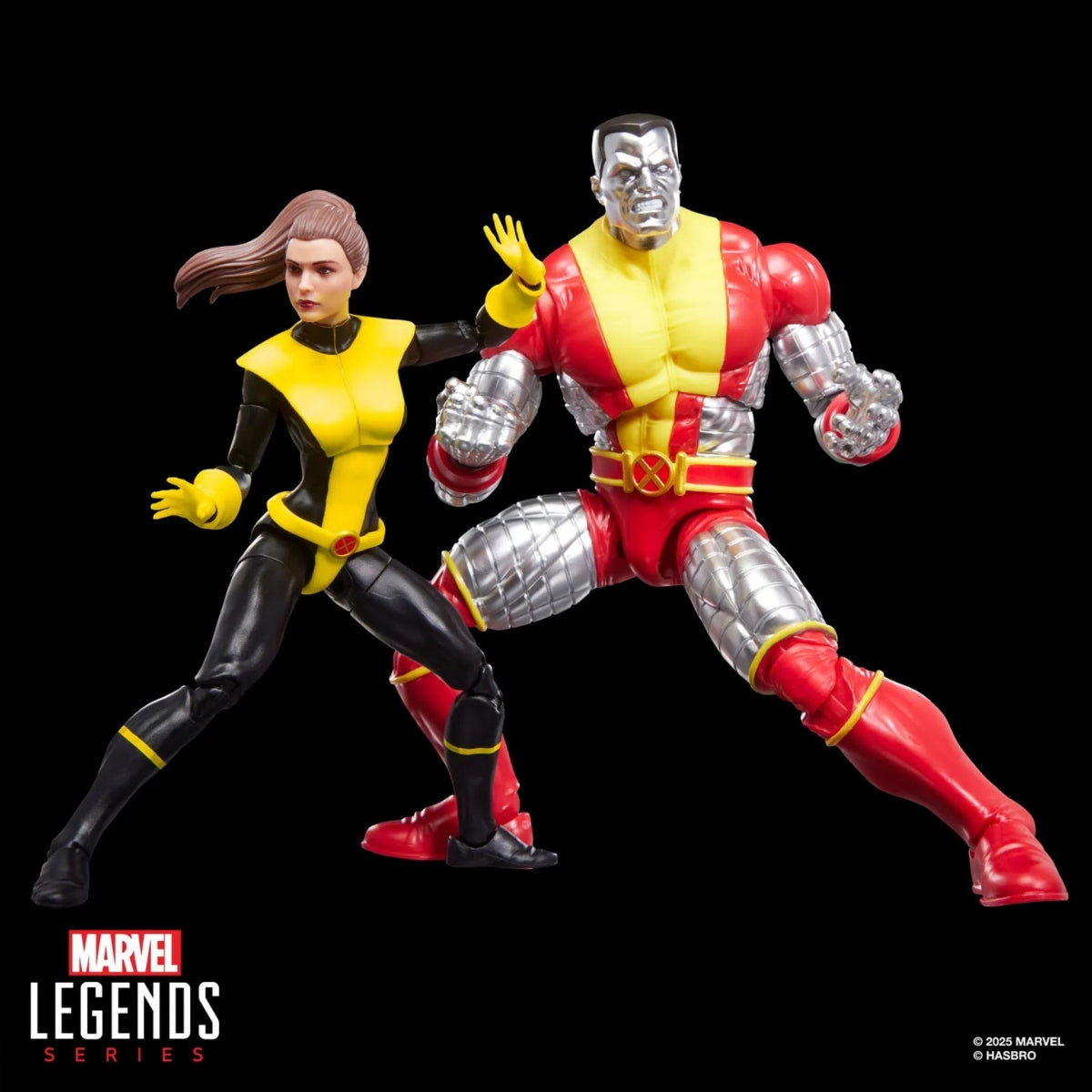 Marvel Legends Astonishing X-Men Kitty Pryde and Colossus Action