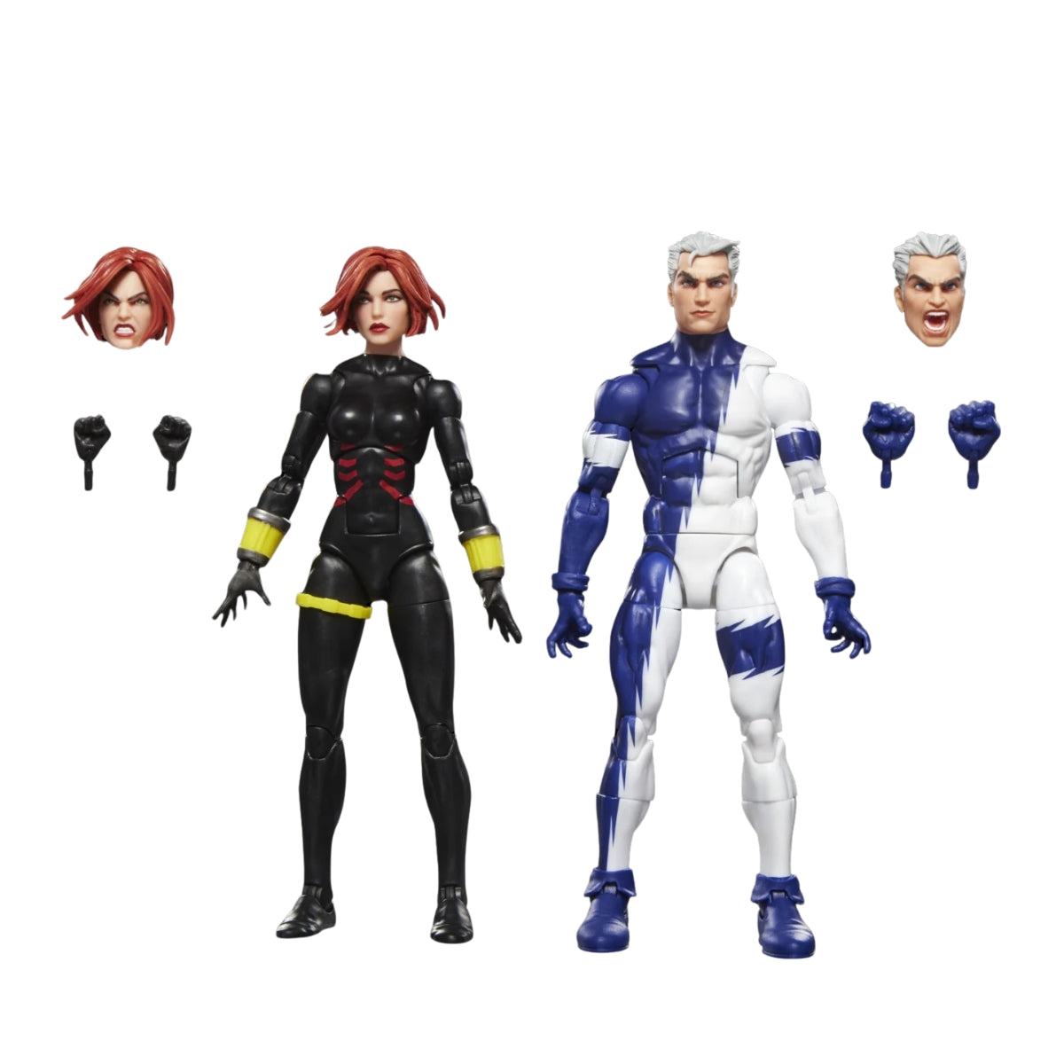 Marvel Legends Series Avengers Black Widow and Quicksilver