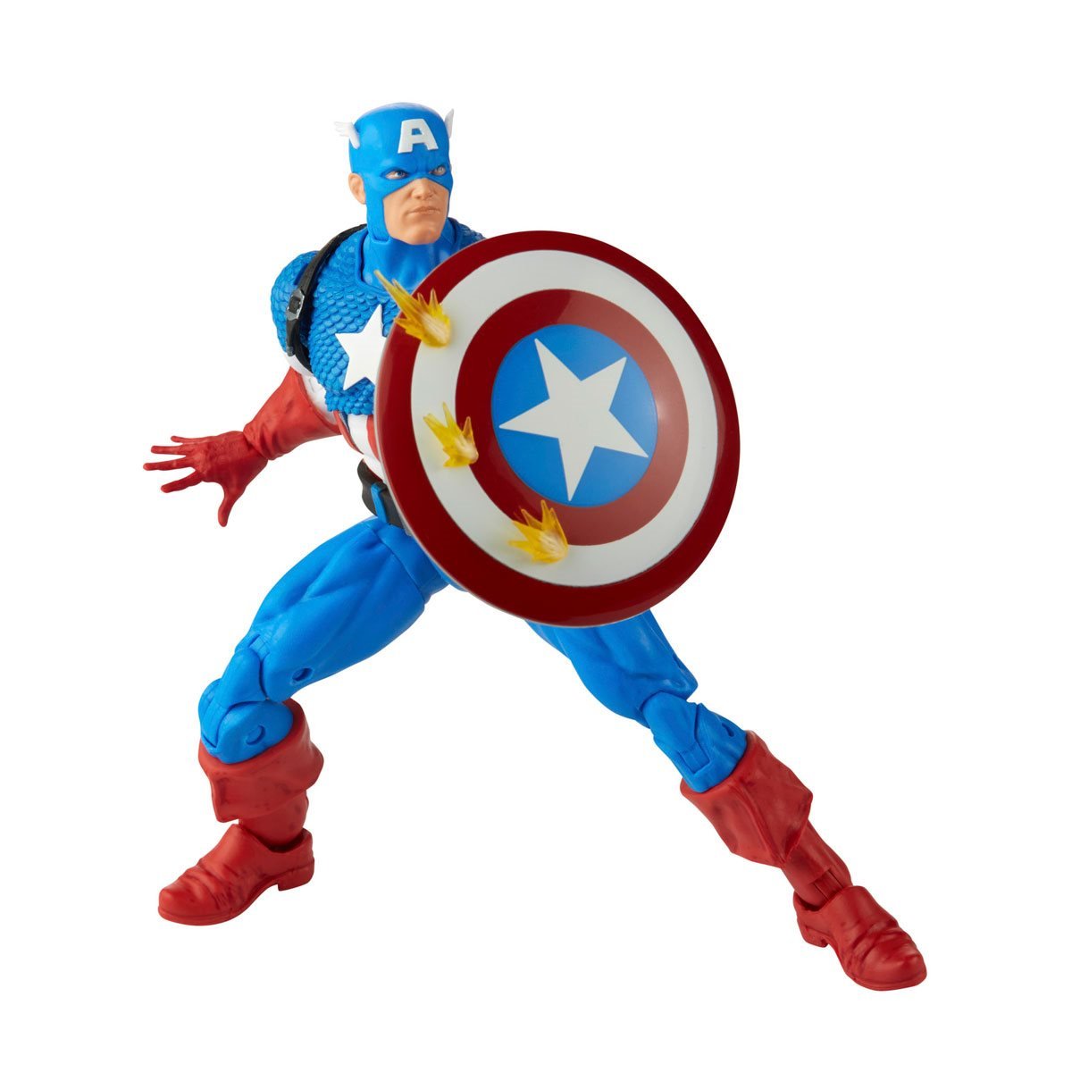 Marvel Legends Series 20th Anniversary Series 1 Captain America 6-inch Action Figure (Re-Release)