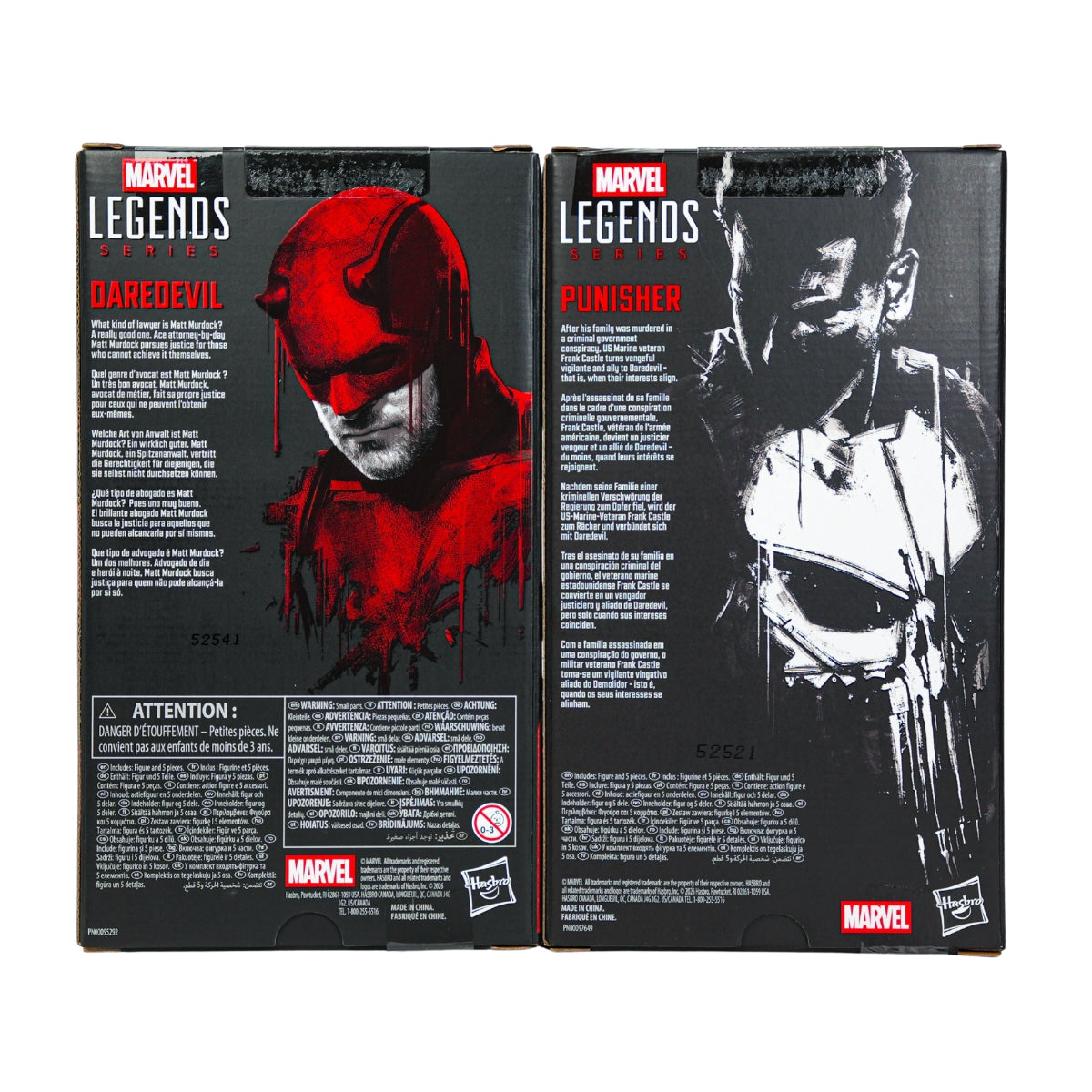 Marvel Legends Series Daredevil: Born Again - Daredevil and Punisher Action Figures
