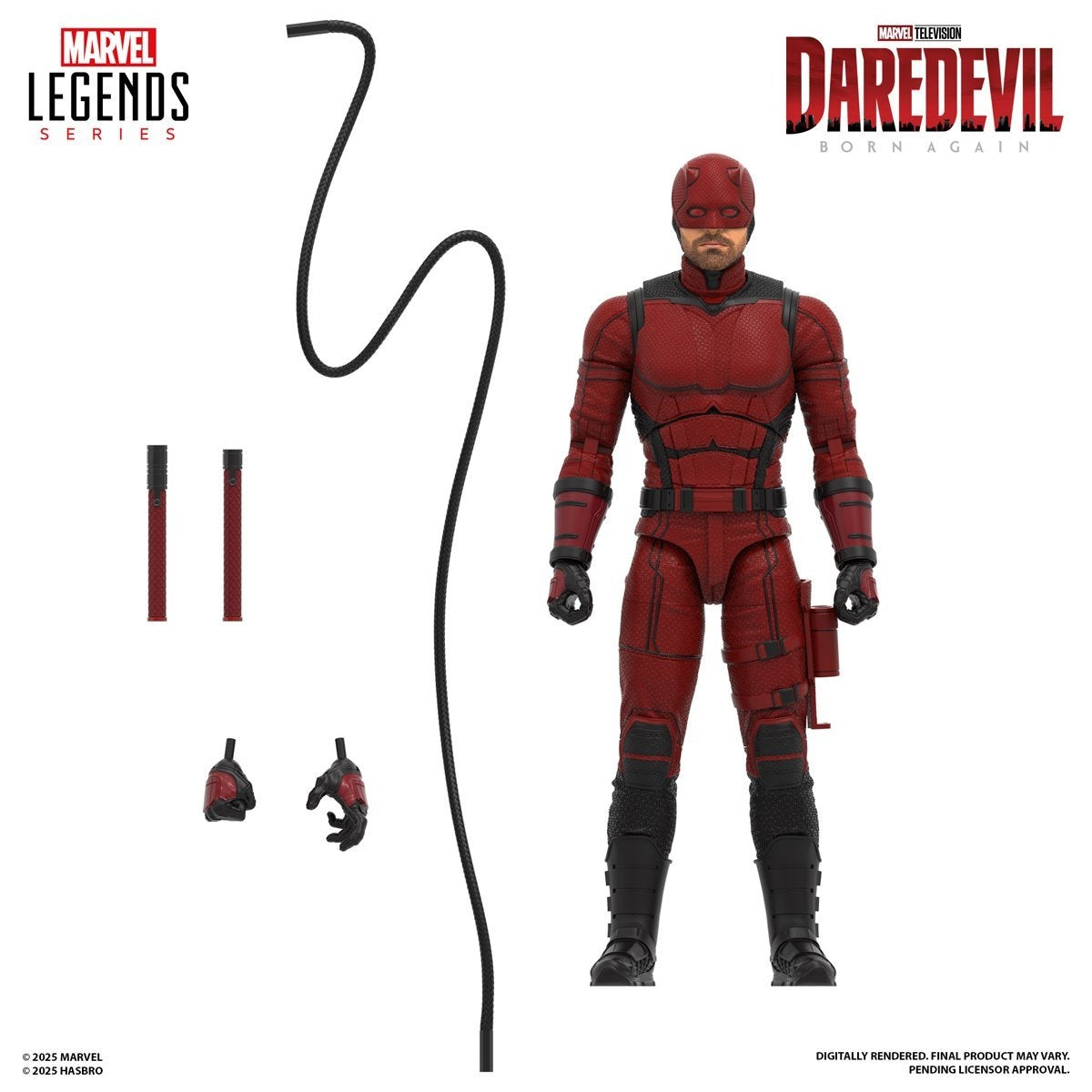 Marvel Legends Series Daredevil: Born Again - Daredevil and Punisher Action Figures