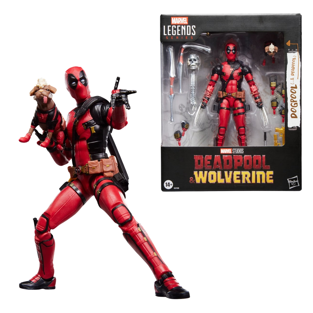 Marvel Legends Deadpool & Wolverine Dogpool & Deadpool Action Figures