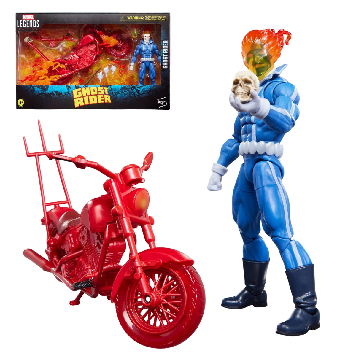 Marvel Legends Ghost Rider Johnny Blaze with Motorcycle Deluxe Action Figure