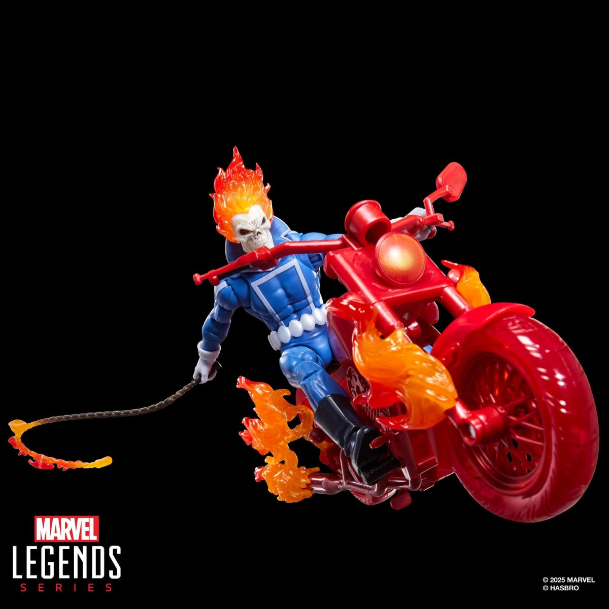 Marvel Legends Ghost Rider Johnny Blaze with Motorcycle Deluxe Action Figure