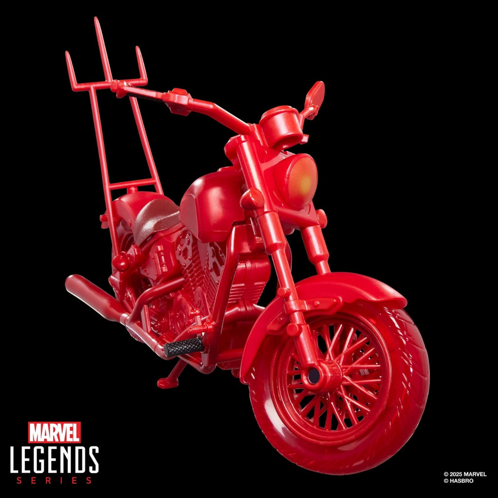 Marvel Legends Ghost Rider Johnny Blaze with Motorcycle Deluxe Action Figure