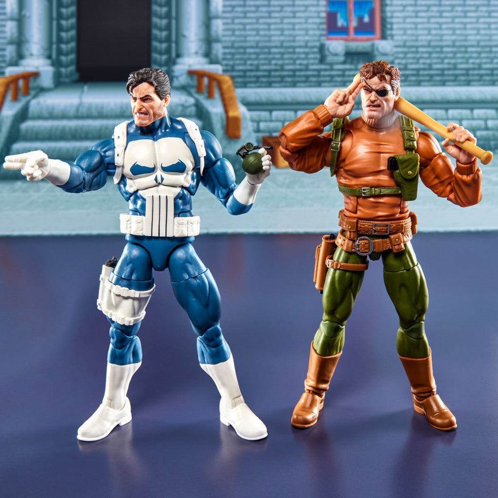Marvel Legends Gamerverse Punisher and Nick Fury Action Figures
