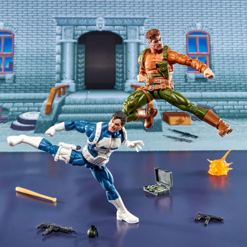 Marvel Legends Gamerverse Punisher and Nick Fury Action Figures