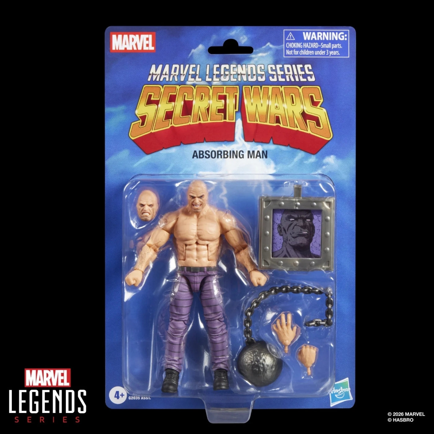 Marvel Legends Secret Wars Absorbing Man Action Figure