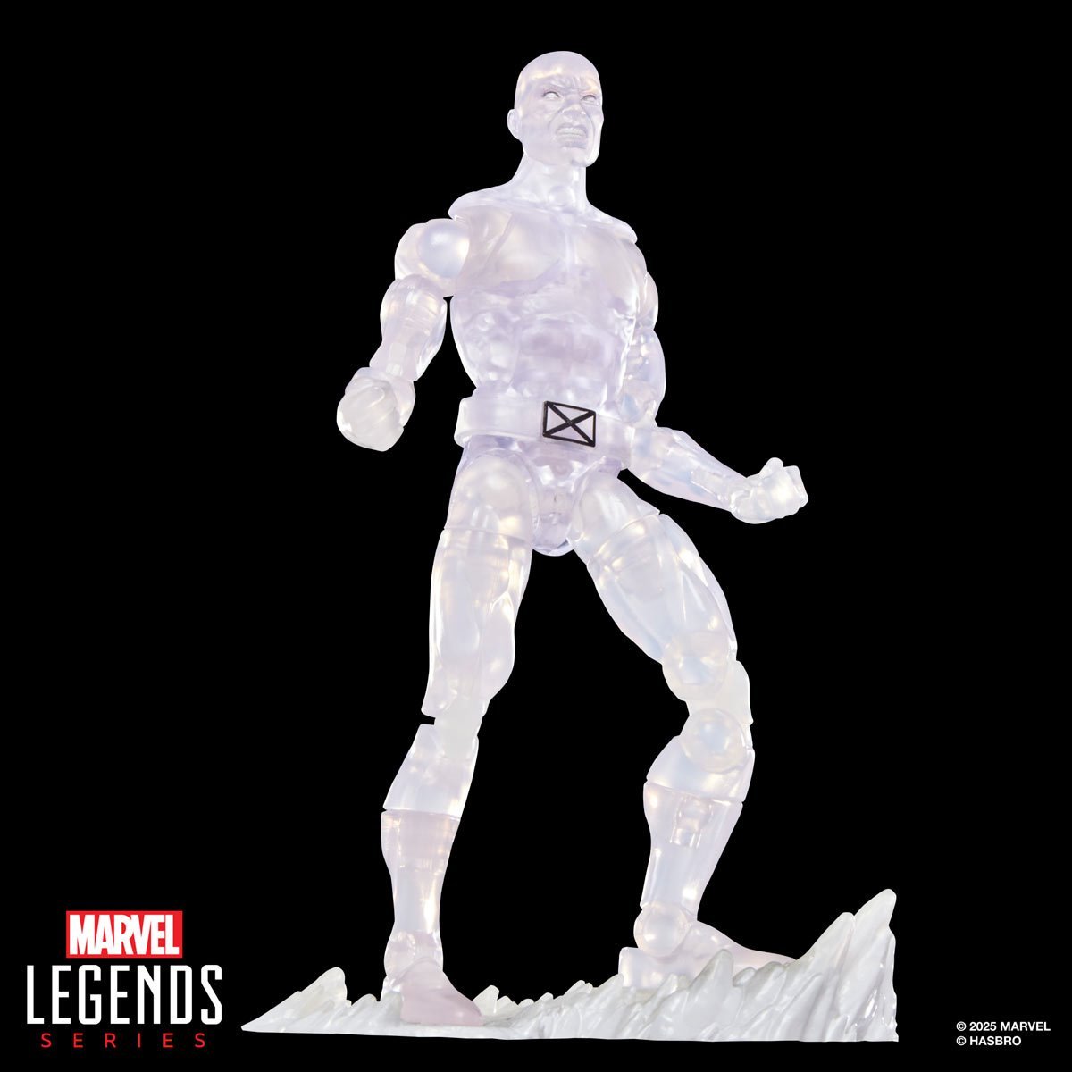 Marvel Legends Secret Wars Ice Man Retro Card Action Figure