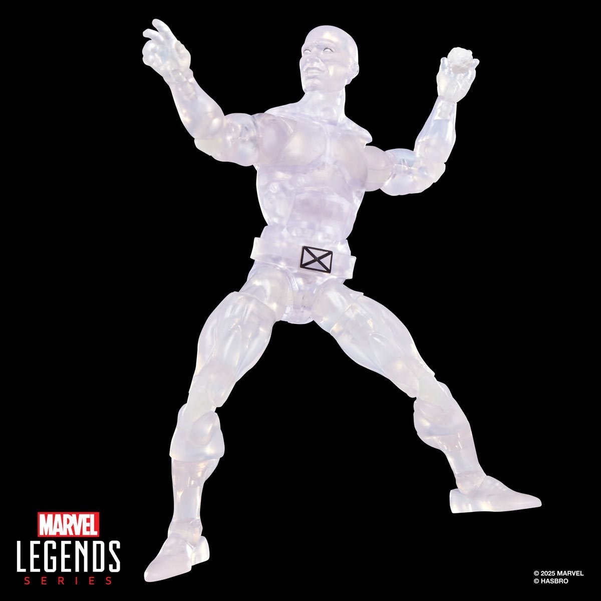 Marvel Legends Secret Wars Ice Man Retro Card Action Figure
