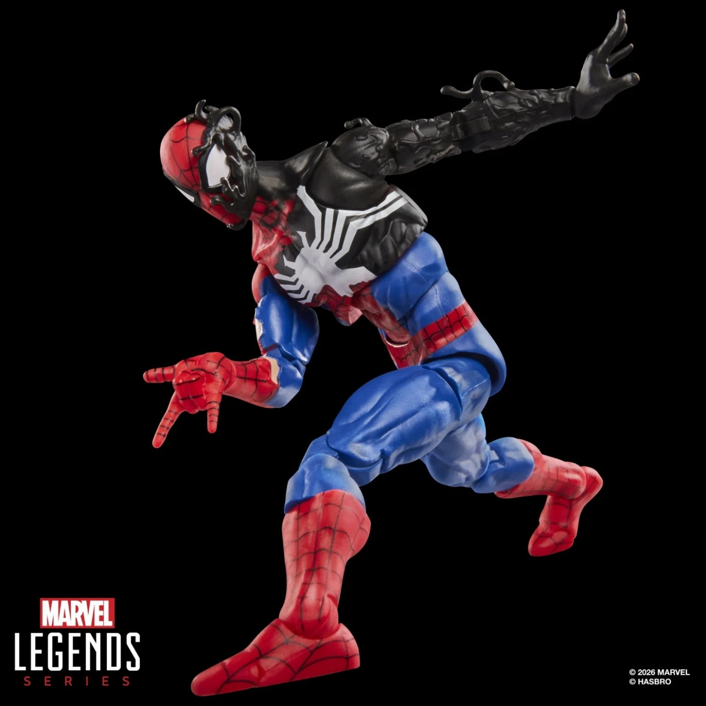 Marvel Legends Secret Wars Spider-Man (Alien Costume) Action Figure