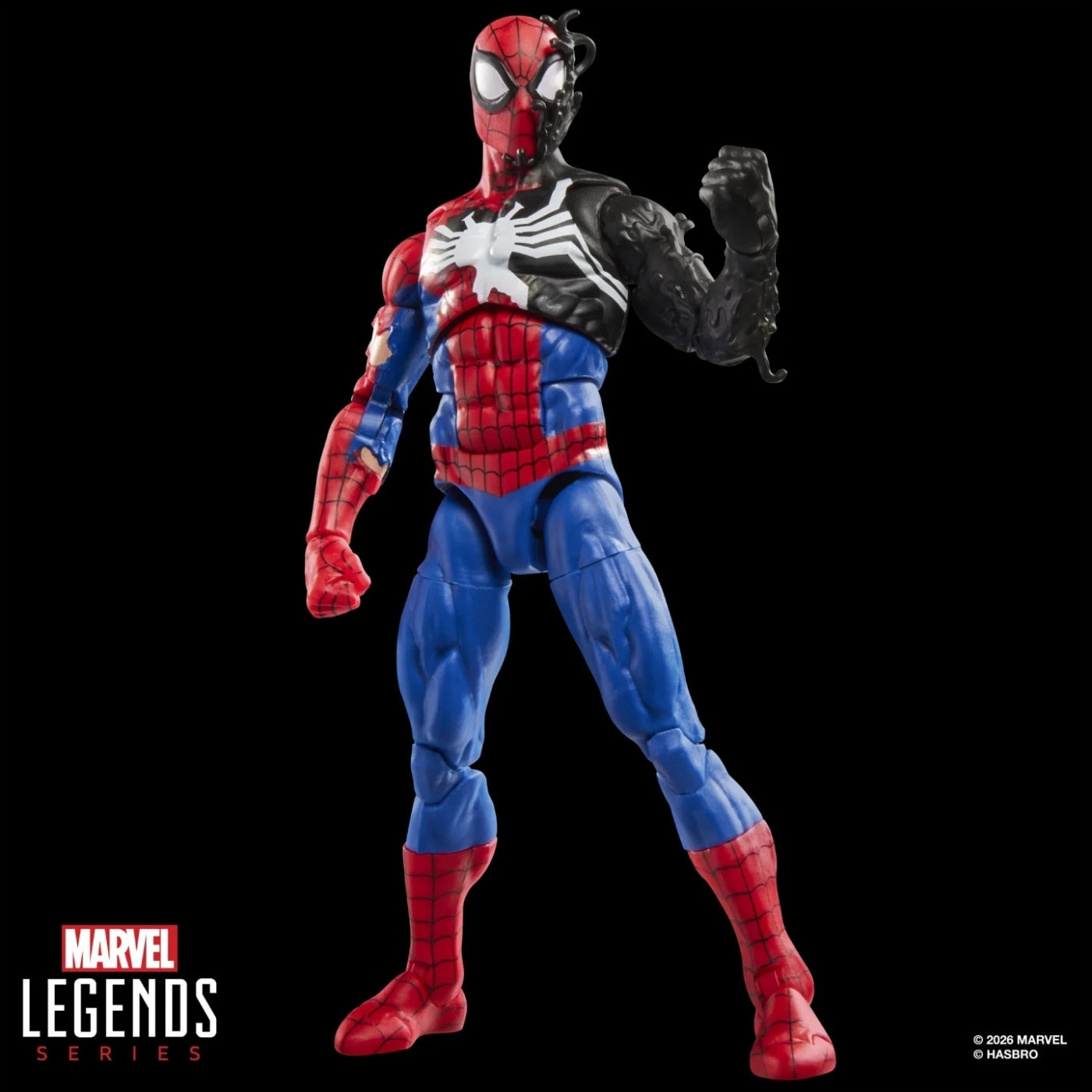 Marvel Legends Secret Wars Spider-Man (Alien Costume) Action Figure