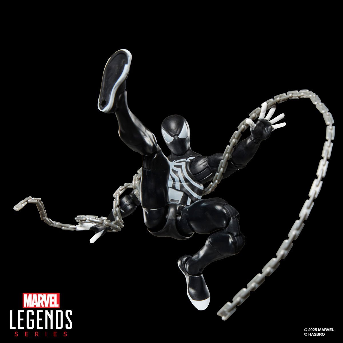 Spider-Man Marvel Legends Retro Cardback Spider-Venom 6-Inch Action Figure