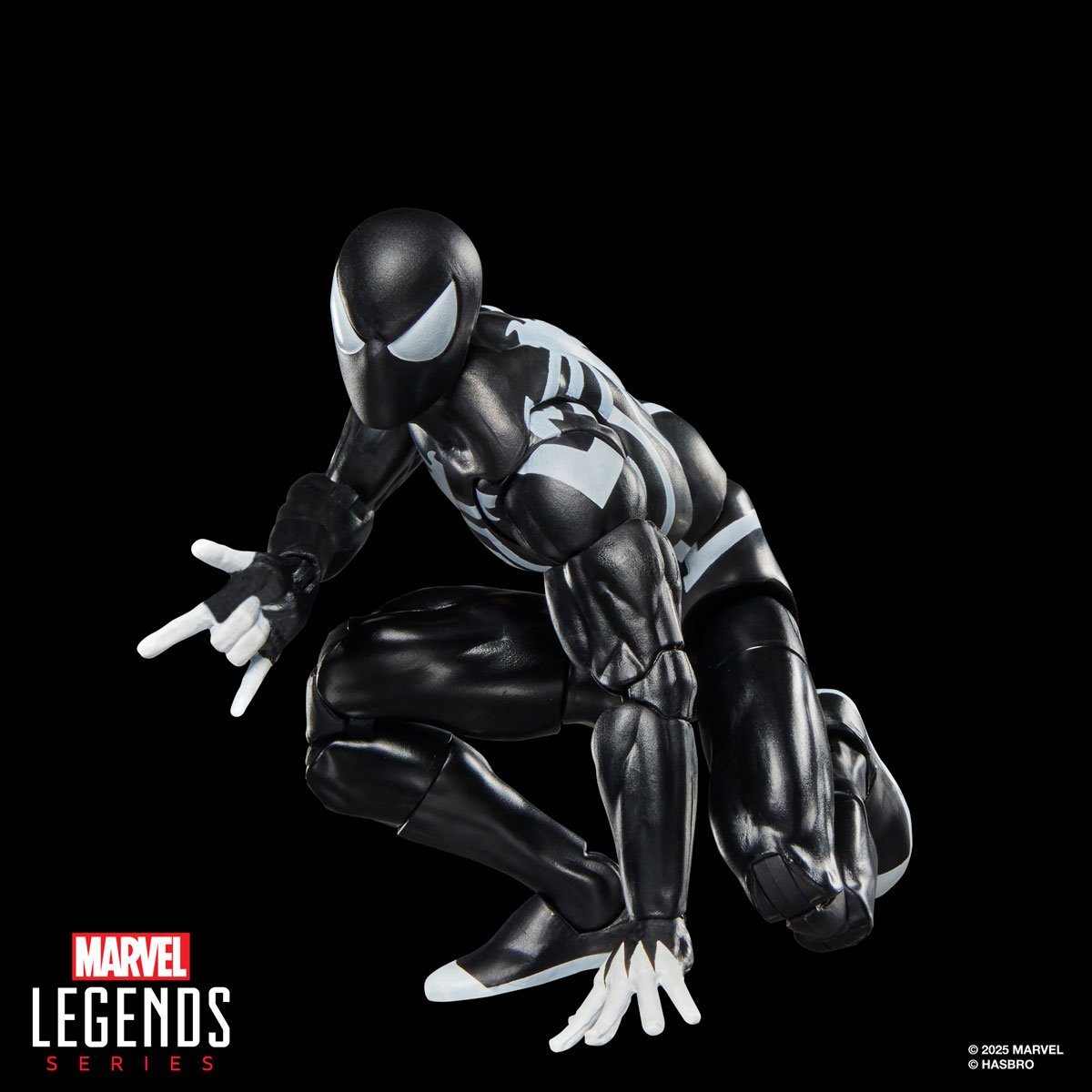 Spider-Man Marvel Legends Retro Cardback Spider-Venom 6-Inch Action Figure