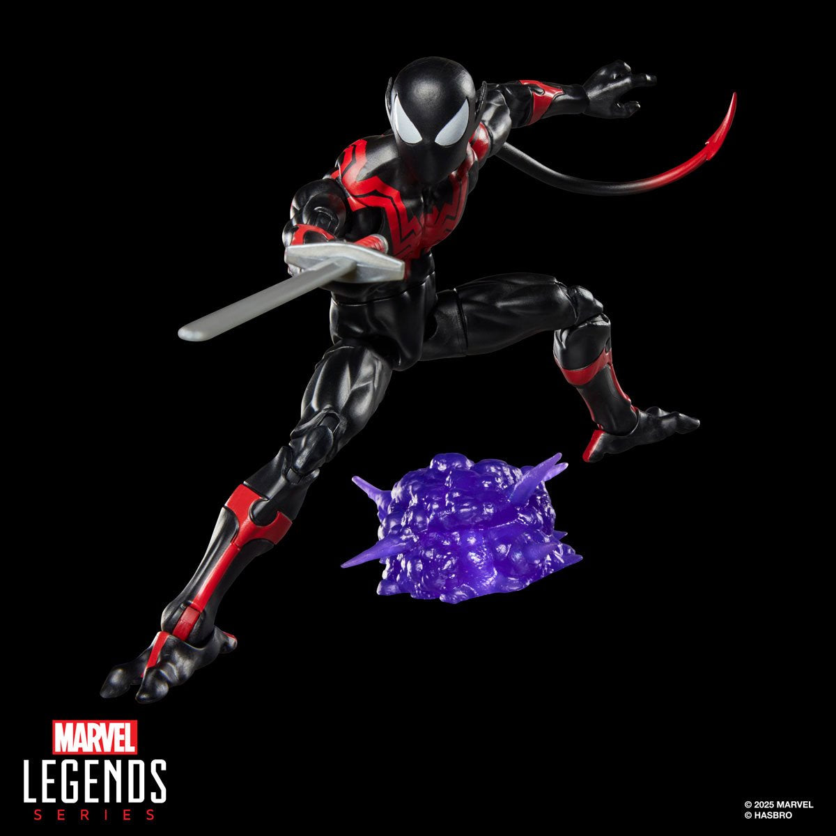 Spider-Man Marvel Legends Retro Cardback Uncanny Spider-Man (Nightcrawler) 6-Inch Action Figure