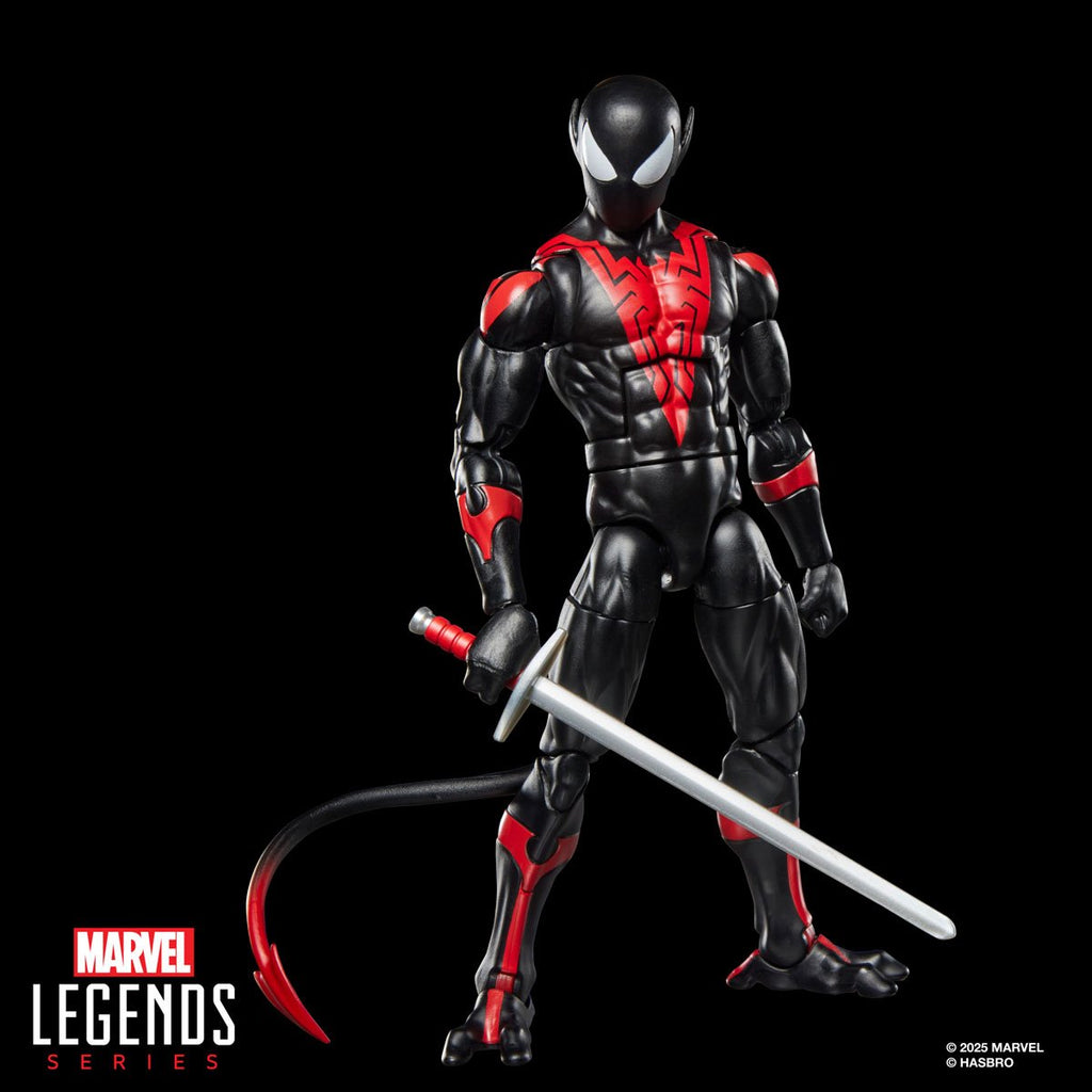 Spider-Man Marvel Legends Retro Cardback Uncanny Spider-Man (Nightcrawler) 6-Inch Action Figure