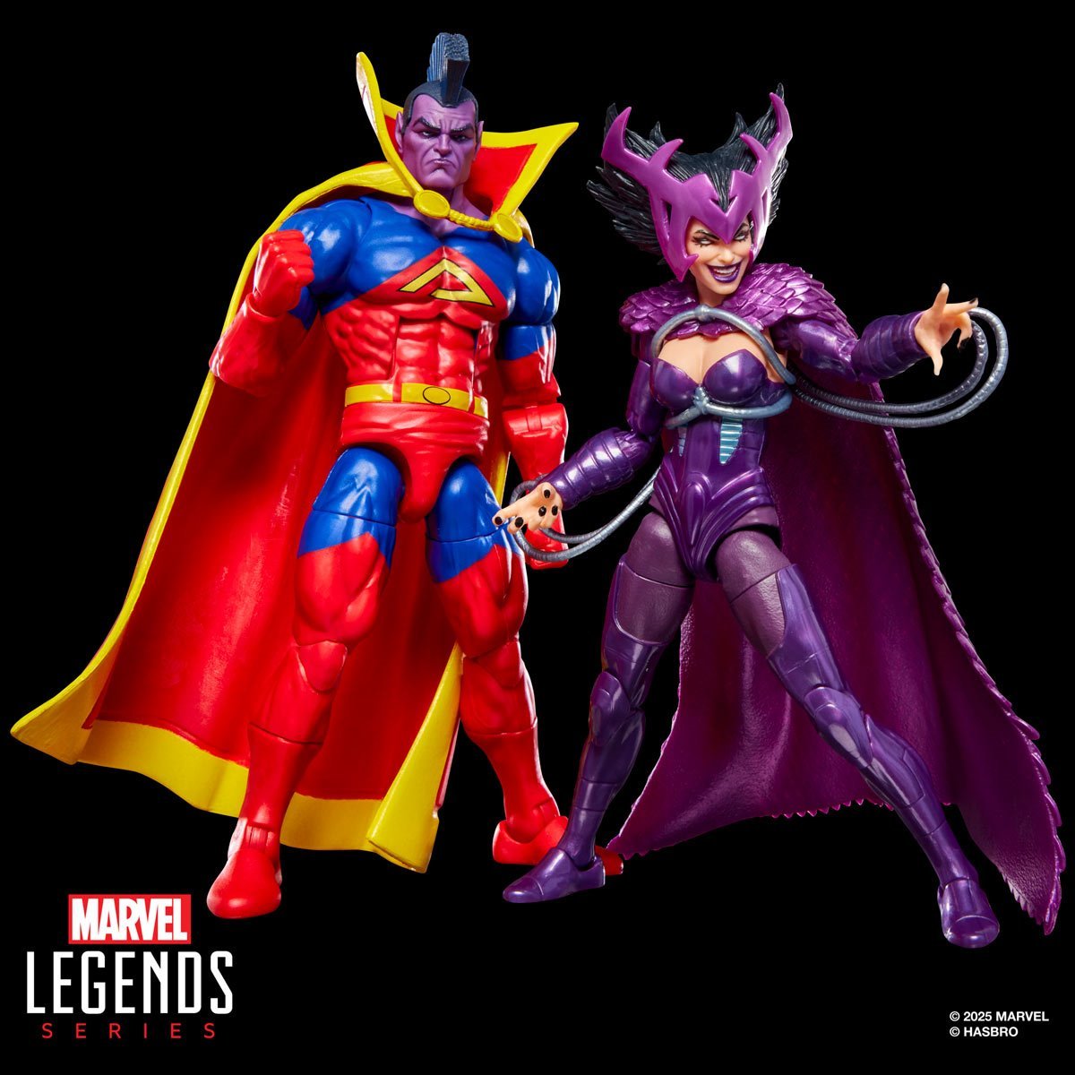 X-Men Marvel Legends Series Deathbird & Marvel’s Gladiator 6-Inch Action Figures