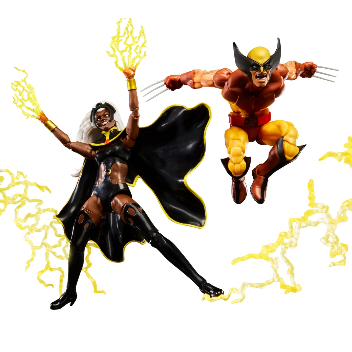 X-Men 97 Marvel Legends Wolverine and Storm 6-Inch Action Figures