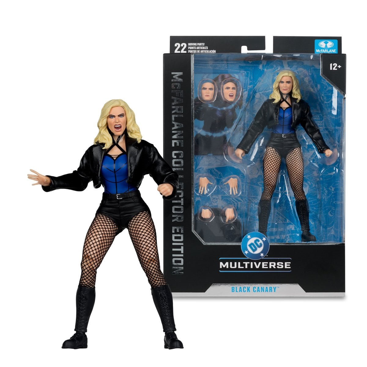 McFarlane DC Multiverse Collector Edition Wave 14 Black Canary DC Rebirth 7-Inch Scale Action Figure