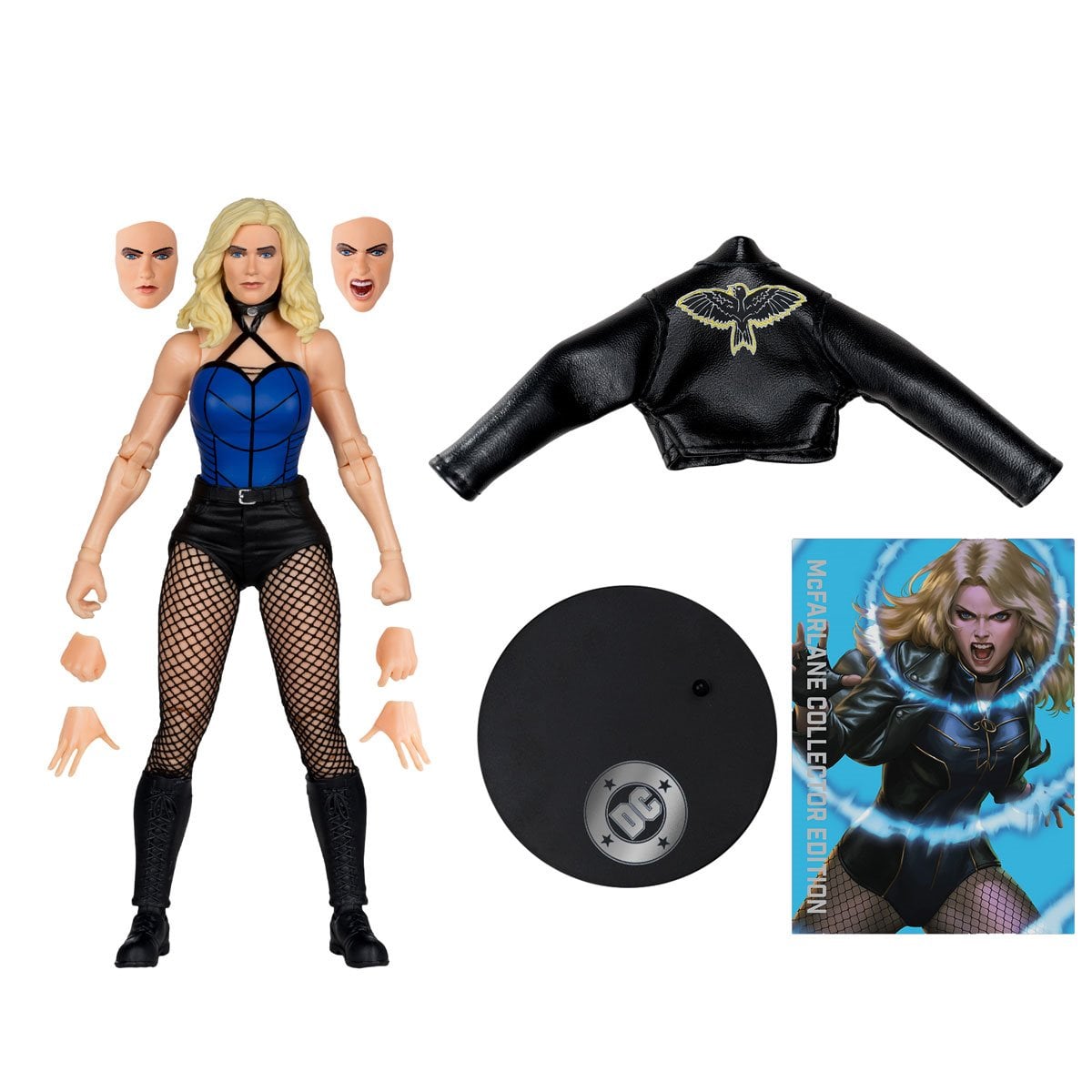 McFarlane DC Multiverse Collector Edition Wave 14 Black Canary DC Rebirth 7-Inch Scale Action Figure