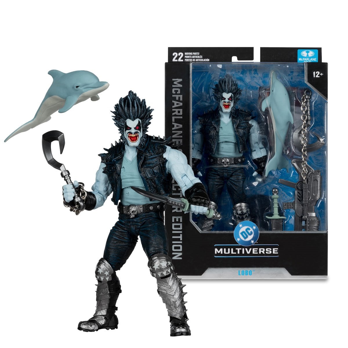 DC Multiverse McFarlane Collector Edition Wave 14 Lobo DC Classic 7-Inch Scale Action Figure
