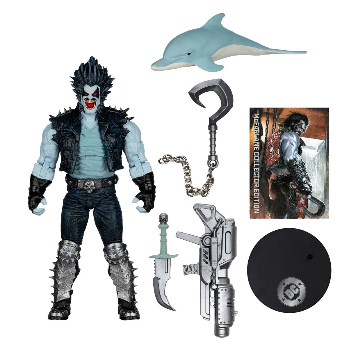 DC Multiverse McFarlane Collector Edition Wave 14 Lobo DC Classic 7-Inch Scale Action Figure