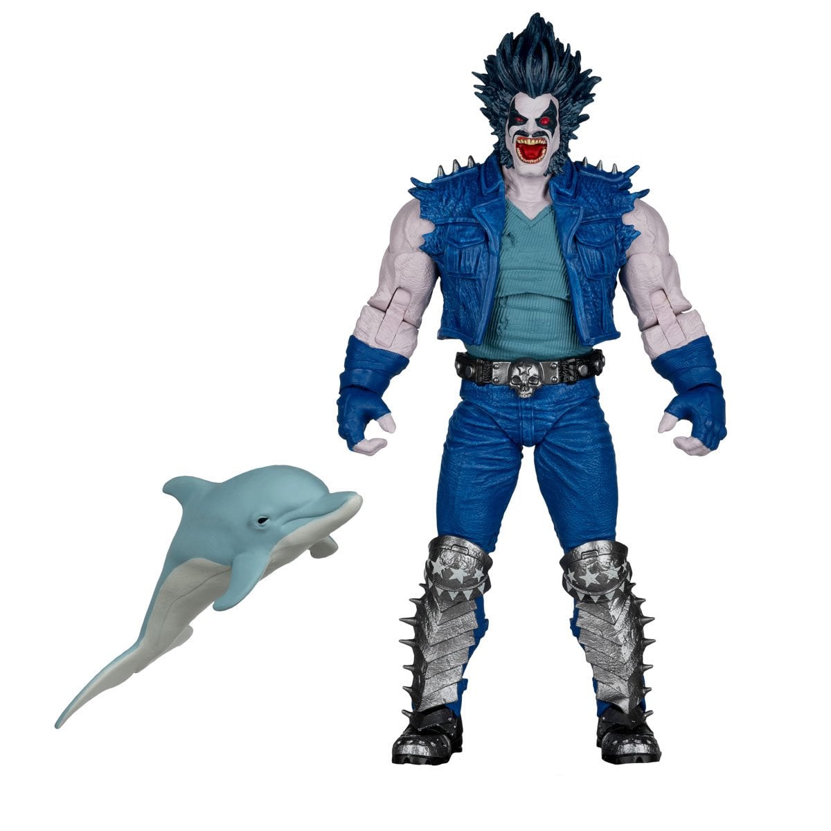 DC Multiverse McFarlane Collector Edition Wave 14 Lobo (Platinum Edition Chase) Action Figure