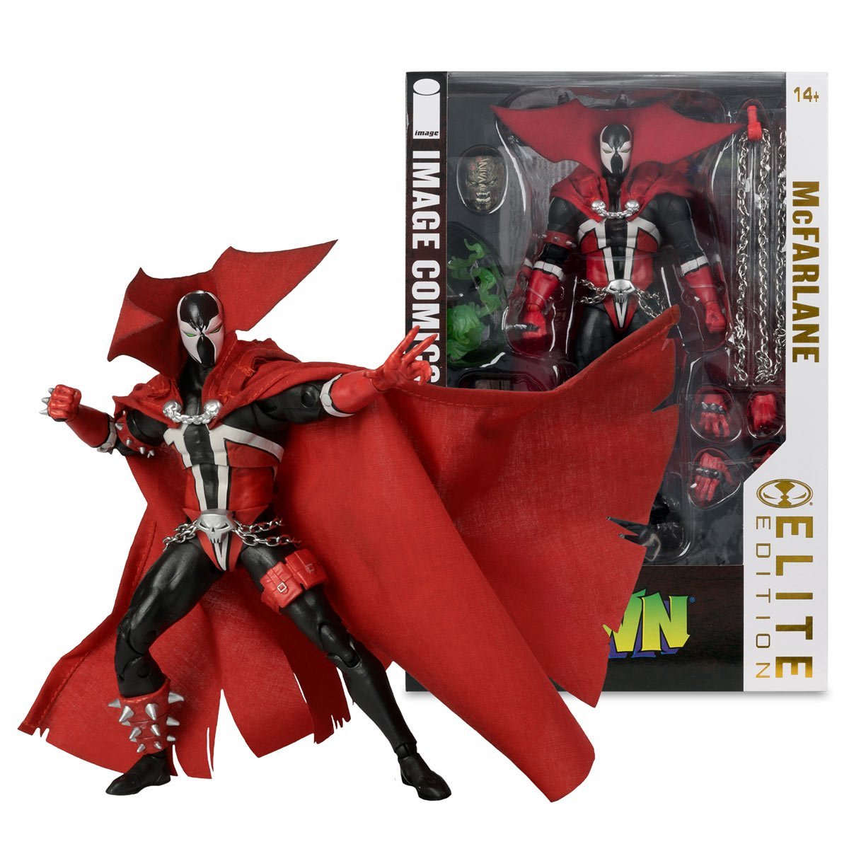 McFarlane Elite Edition Spawn (Image Comics Founders Series) 7-Inch Deluxe Action Figure