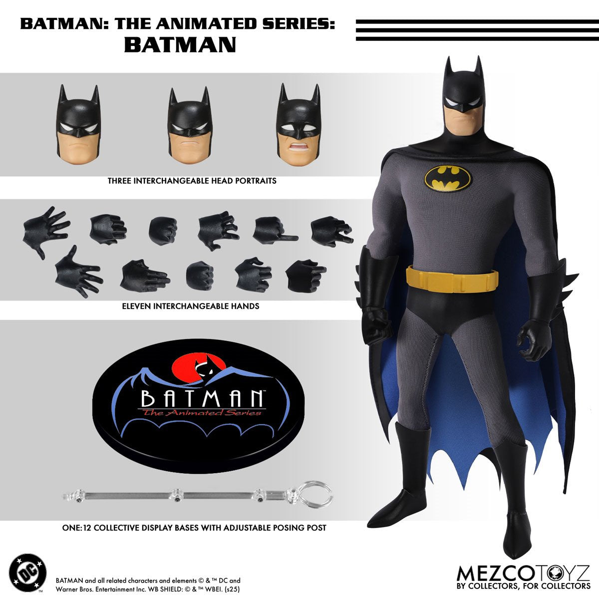 Mezco Batman: The Animated Series Batman One:12 Collective Action Figure