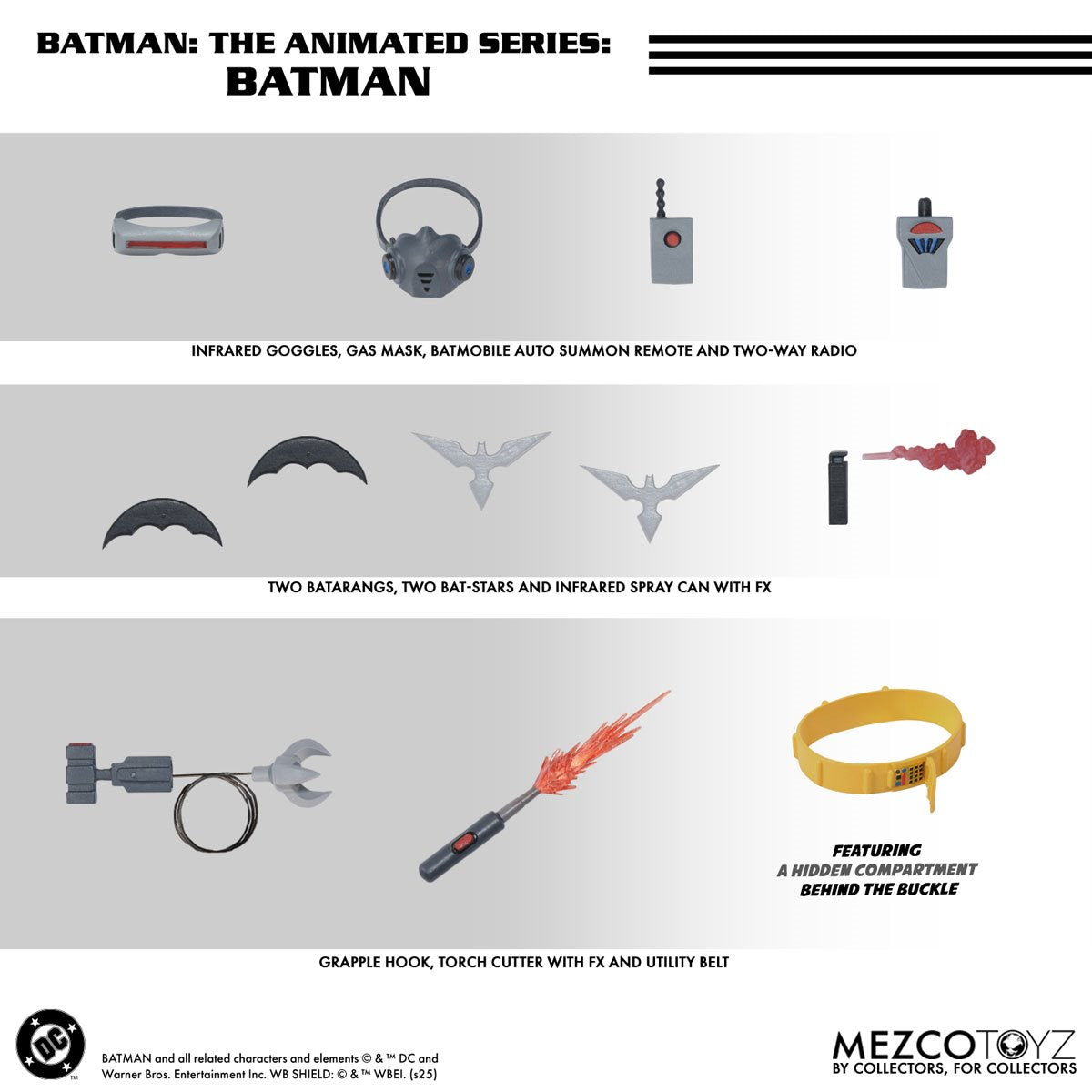 Mezco Batman: The Animated Series Batman One:12 Collective Action Figure