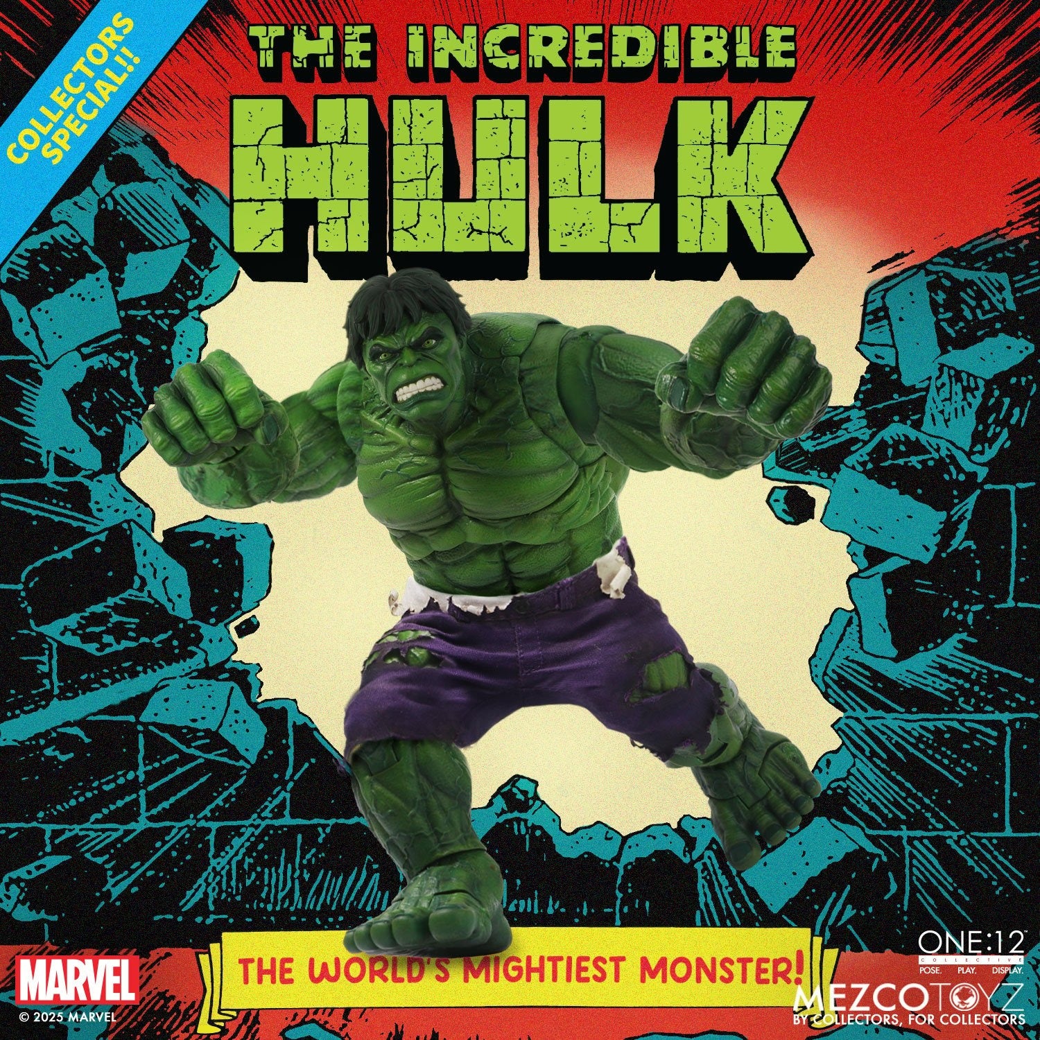 Mezco The Incredible Hulk Hulk One:12 Collective Action Figure