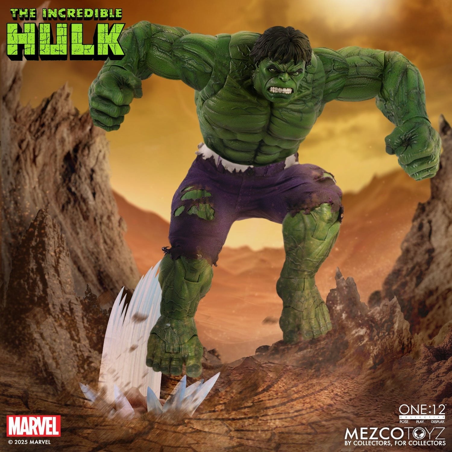 Mezco The Incredible Hulk Hulk One:12 Collective Action Figure