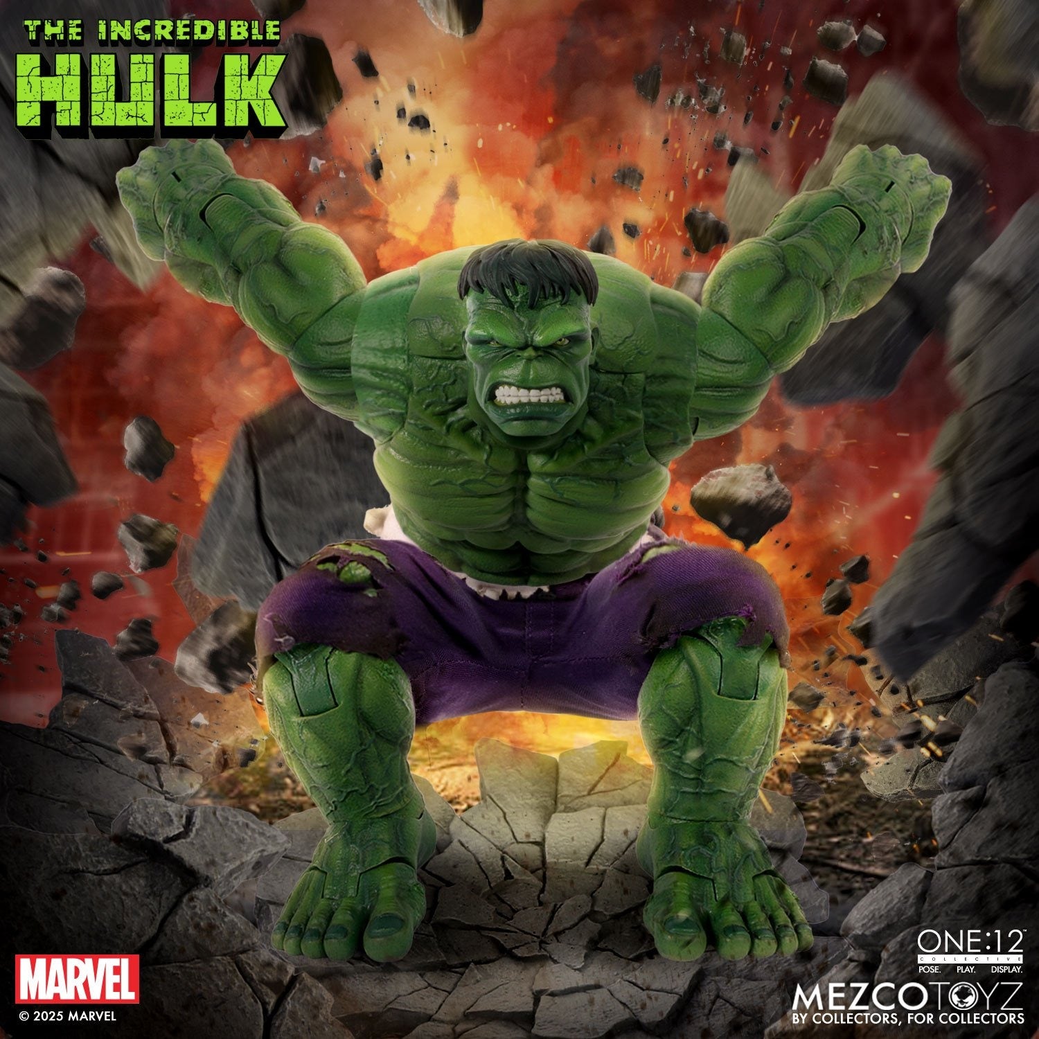Mezco The Incredible Hulk Hulk One:12 Collective Action Figure