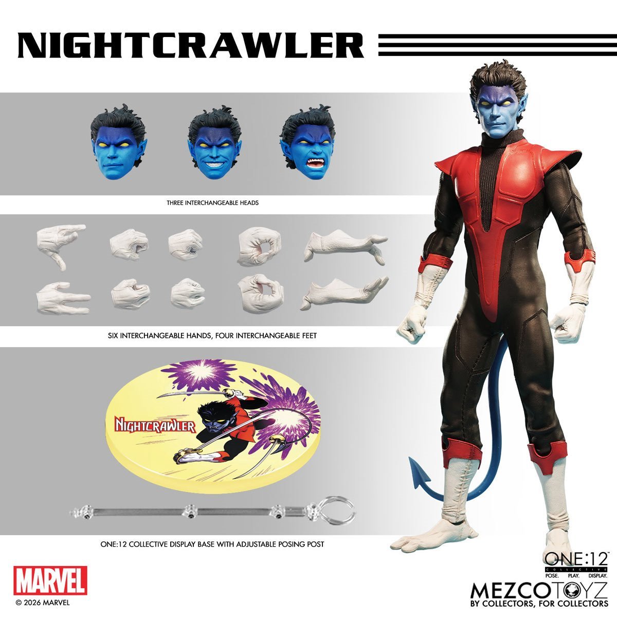 Mezco Nightcrawler One:12 Collective Action Figure