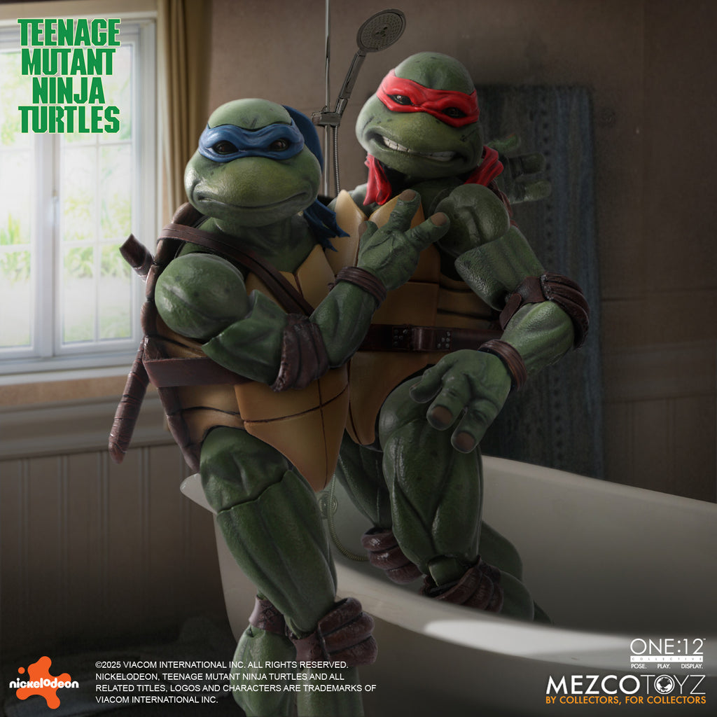 Mezco Teenage Mutant Ninja Turtles (1990) Boxed Set (Raphael, Leonardo, Michelangelo, Donatello)