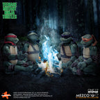 Mezco Toys Teenage Mutant Ninja Turtles (1990) Boxed Set (Raphael, Leonardo, Michelangelo, Donatello)