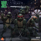 Mezco Toys Teenage Mutant Ninja Turtles (1990) Boxed Set (Raphael, Leonardo, Michelangelo, Donatello)