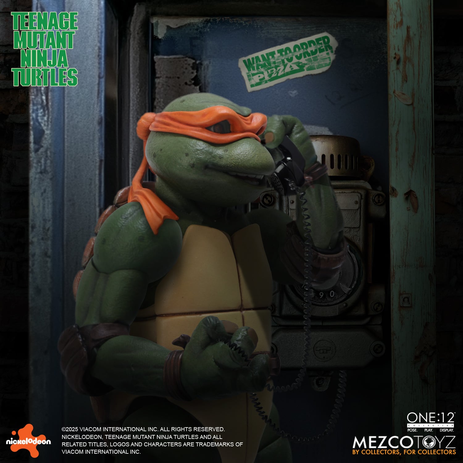 Mezco Toys Teenage Mutant Ninja Turtles (1990) Boxed Set (Raphael, Leonardo, Michelangelo, Donatello)