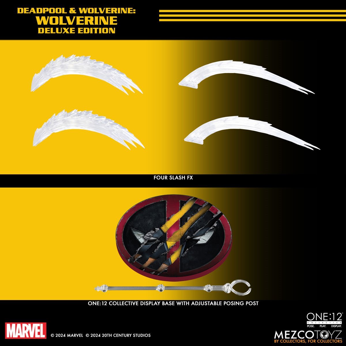 Mezco Deadpool & Wolverine: Wolverine Deluxe Edition One:12 Collective Action Figure