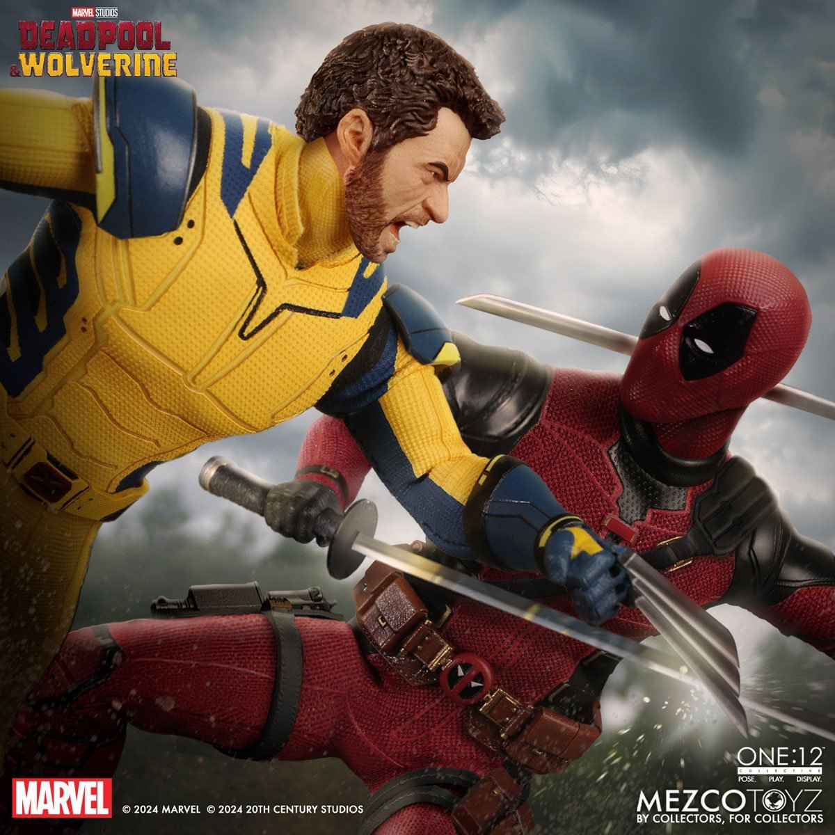 Mezco Deadpool & Wolverine: Wolverine Deluxe Edition One:12 Collective Action Figure