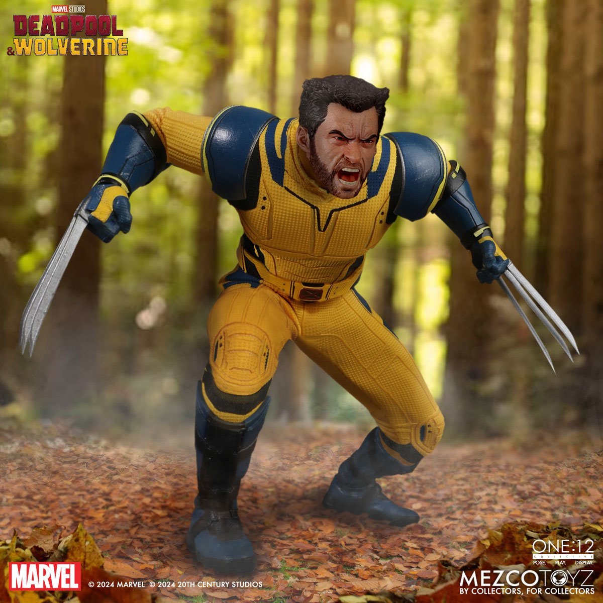 Mezco Deadpool & Wolverine: Wolverine Deluxe Edition One:12 Collective Action Figure