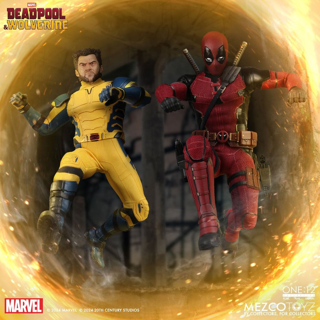 Mezco Deadpool & Wolverine: Wolverine Deluxe Edition One:12 Collective Action Figure