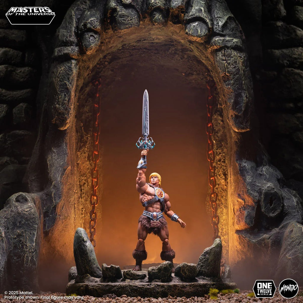 Mondo Masters of the Universe 200X He-Man 1:12 Scale Action Figure