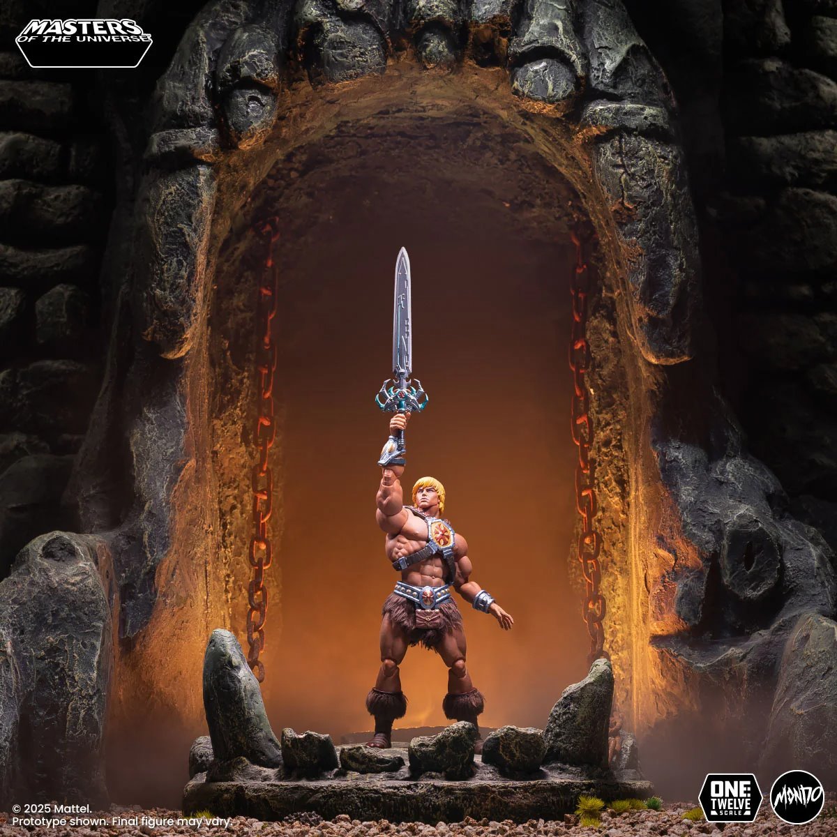 Mondo Masters of the Universe 200X He-Man 1:12 Scale Action Figure