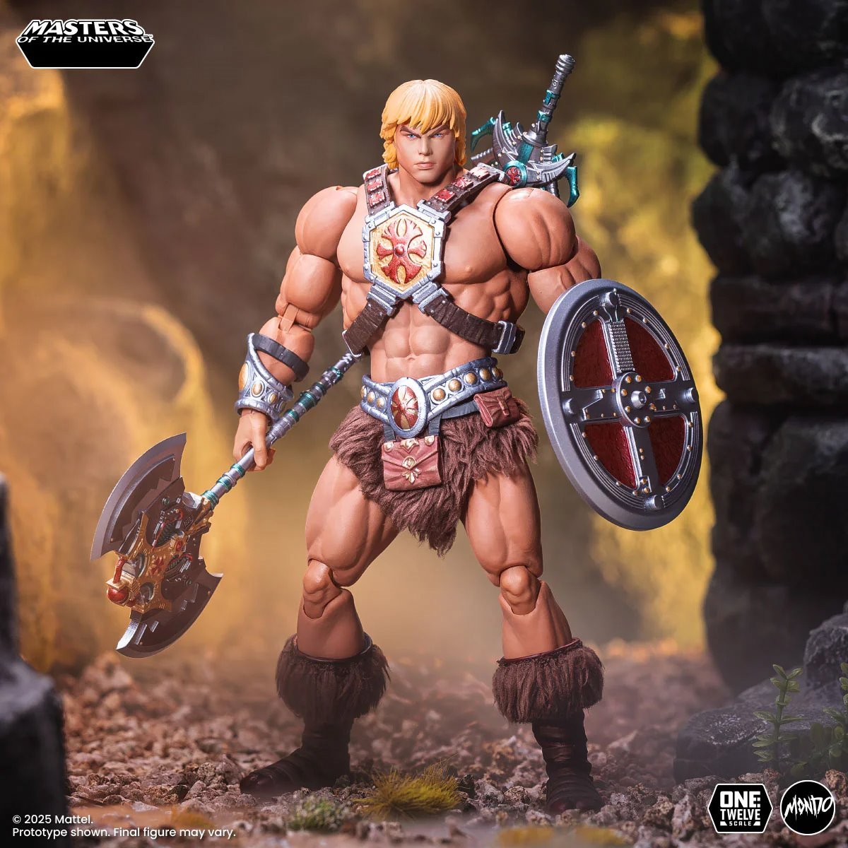 Mondo Masters of the Universe 200X He-Man 1:12 Scale Action Figure